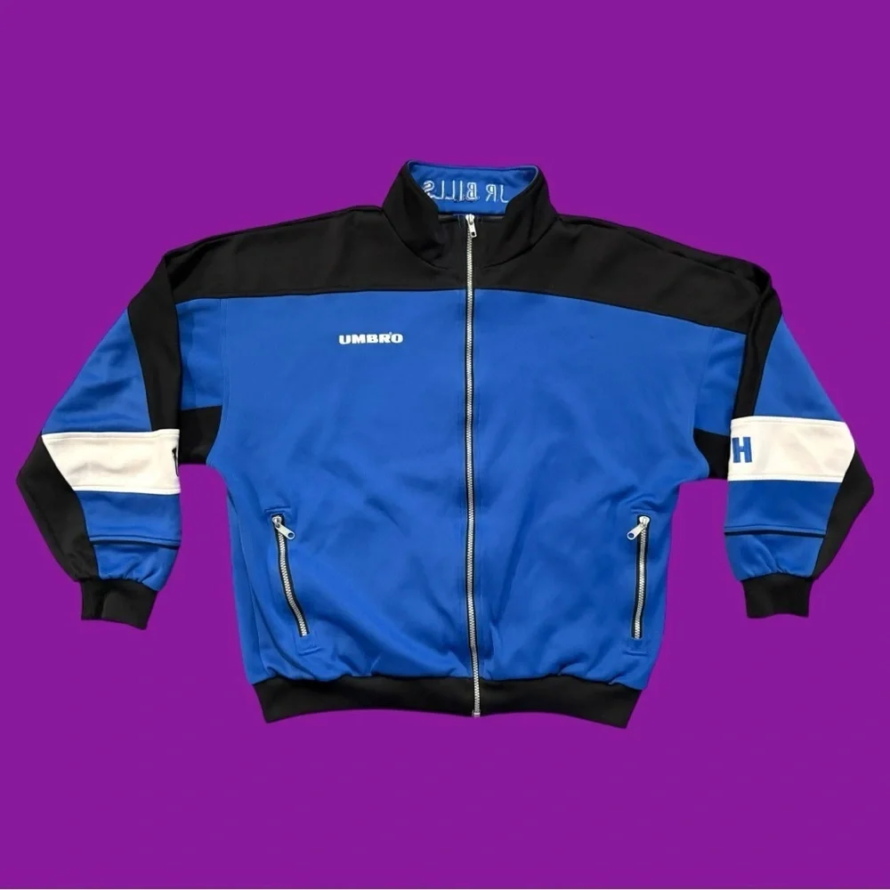 Y2K Umbro Zip-Up Track Jacket